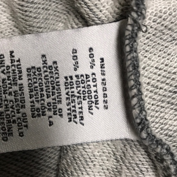 NWOT DKNY grey drape front hoodie jacket blazer - Picture 4 of 4